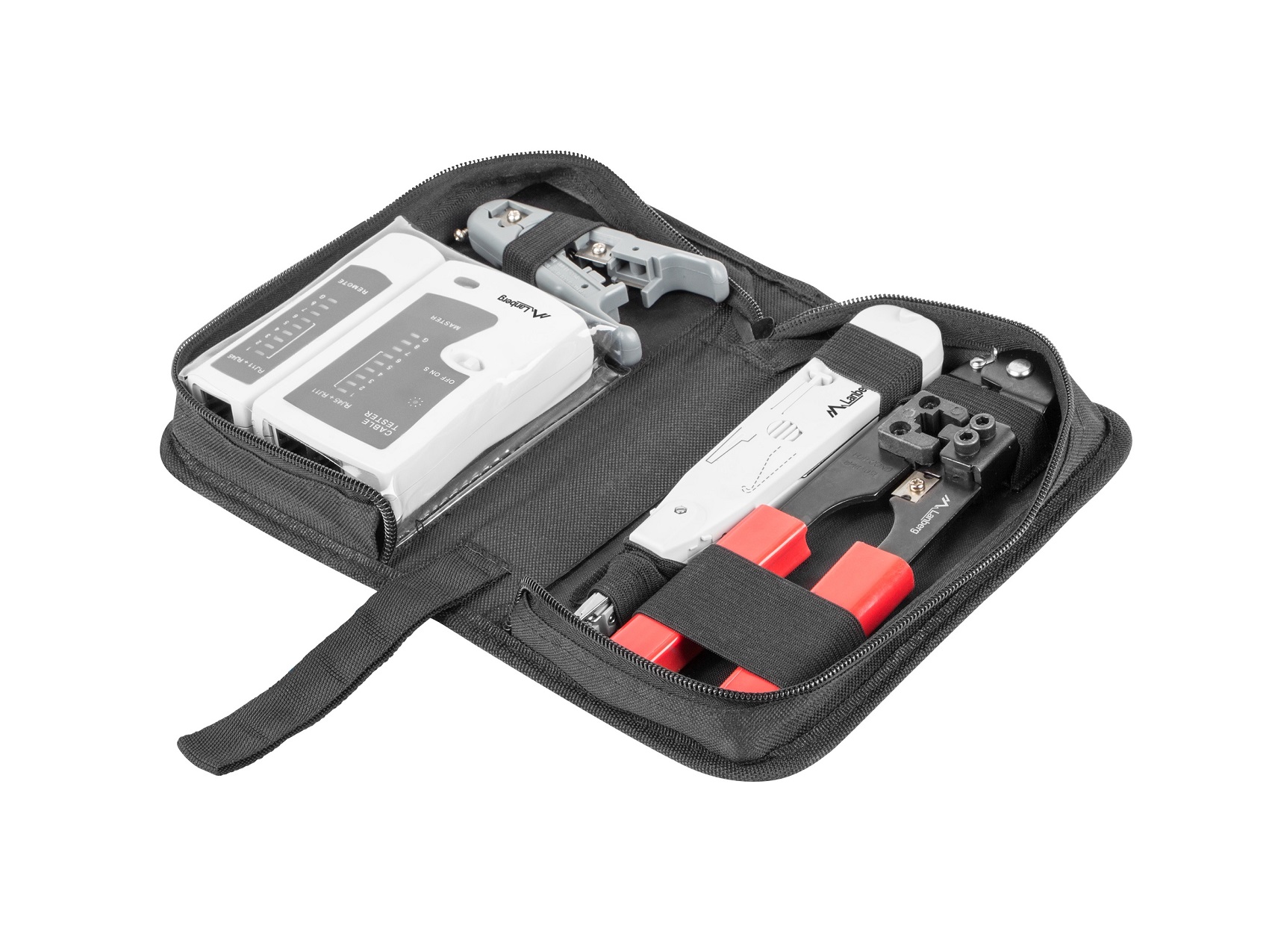 Lanberg NT-0301 Network Tool Case w/Tools & Tester