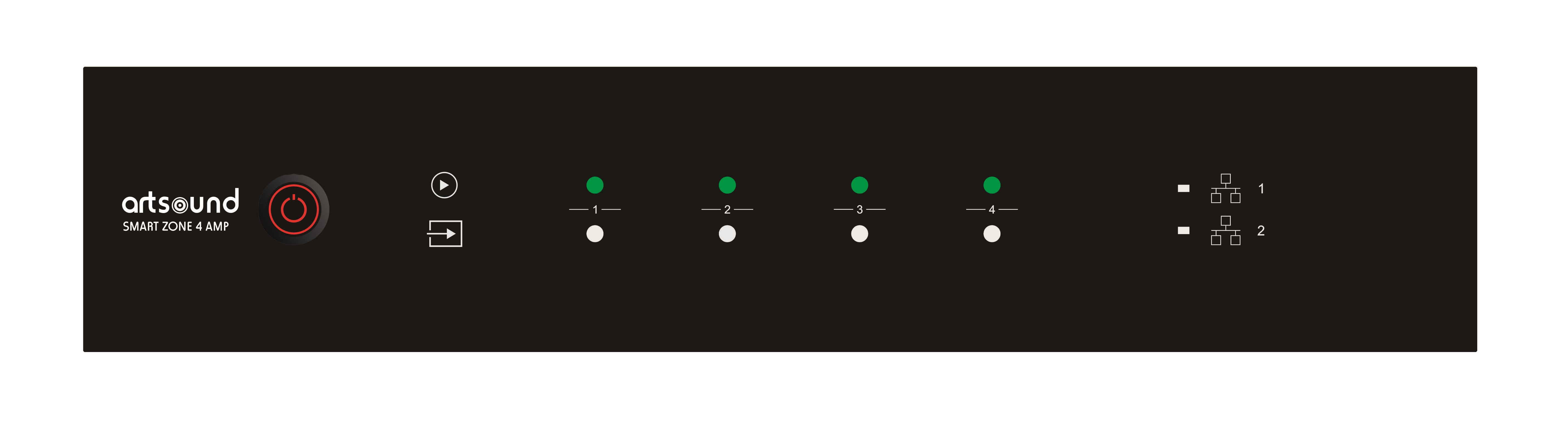 Artsound SmartZone 4 Multiroom Amplifier 4xZones
