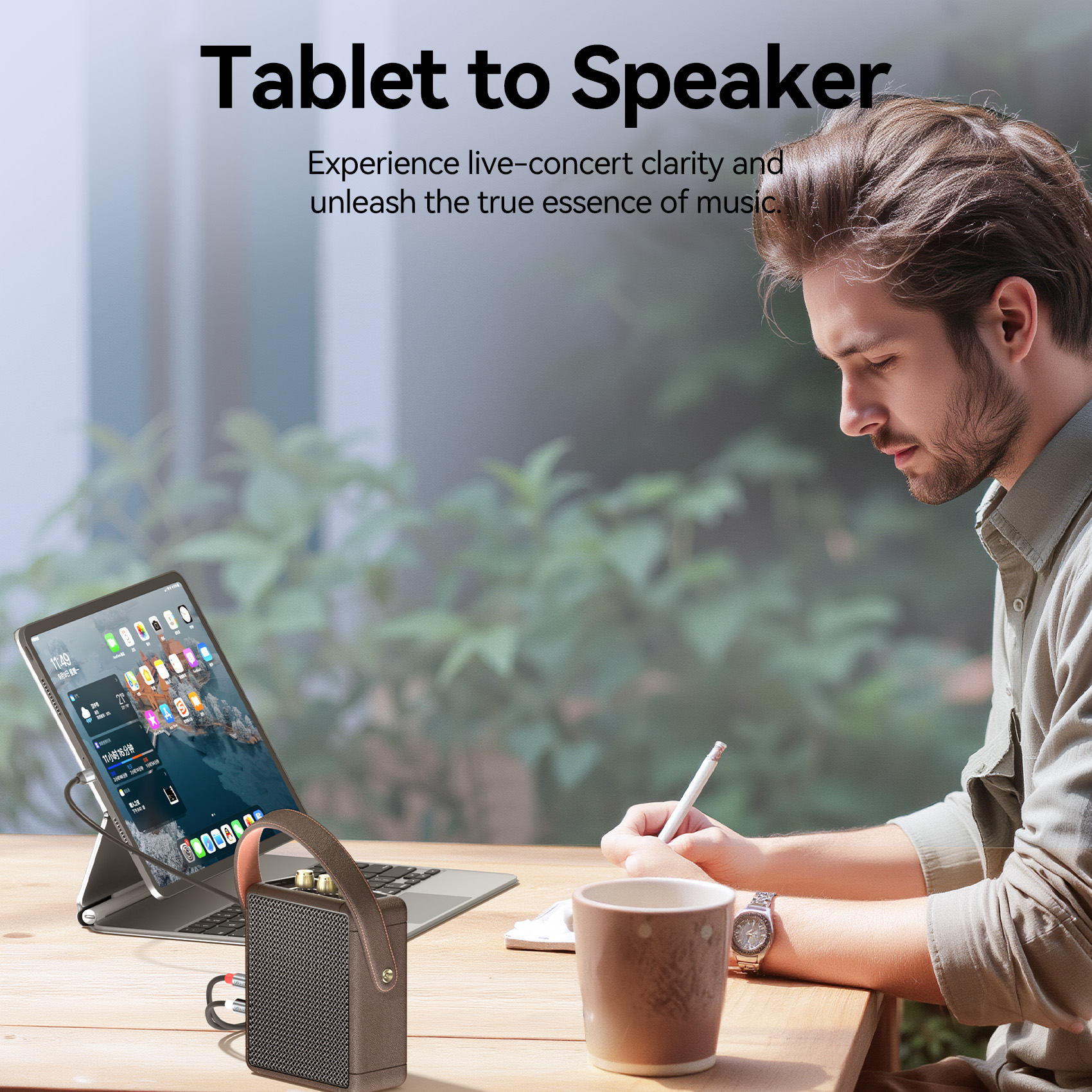 Vention AUDIO CONVERTER USB-C to 2RCA Male Cable 1.0m BIKHF