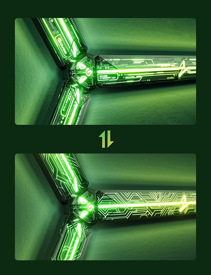 Govee Gaming Wall H6063 Swappable Faceplates H1063011