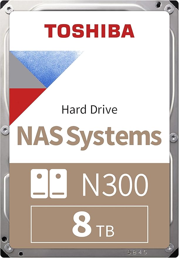 Toshiba N300 8TB HDD NAS MN10ADA800S