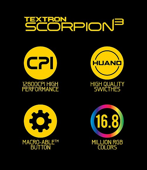 Armaggeddon Scorpion 3 Pro-Gaming Mouse with Free Mousemat