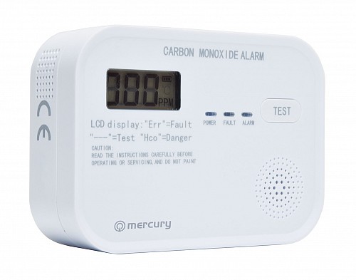 Mercury COD-218A Carbon Monoxide Alarm 350.139UK