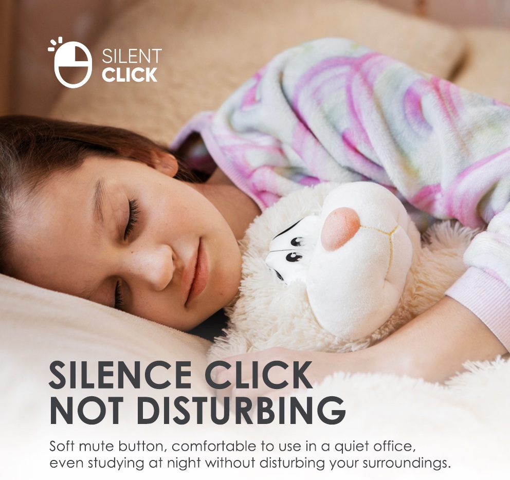 Alcatroz Mouse Wireless & BT Recharg Silent AIRMOUSE DUO 6R White (2025)