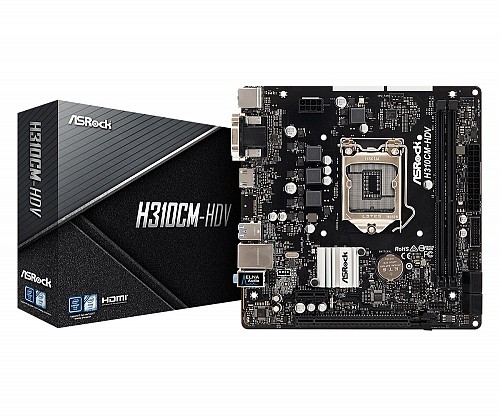 ASRock H310CM-HDV LGA1151 Motherboard uATX