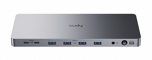 Cudy Docking Station USB-C 13-IN-1 Dual 4K 10Gbps with Mac Support CS700