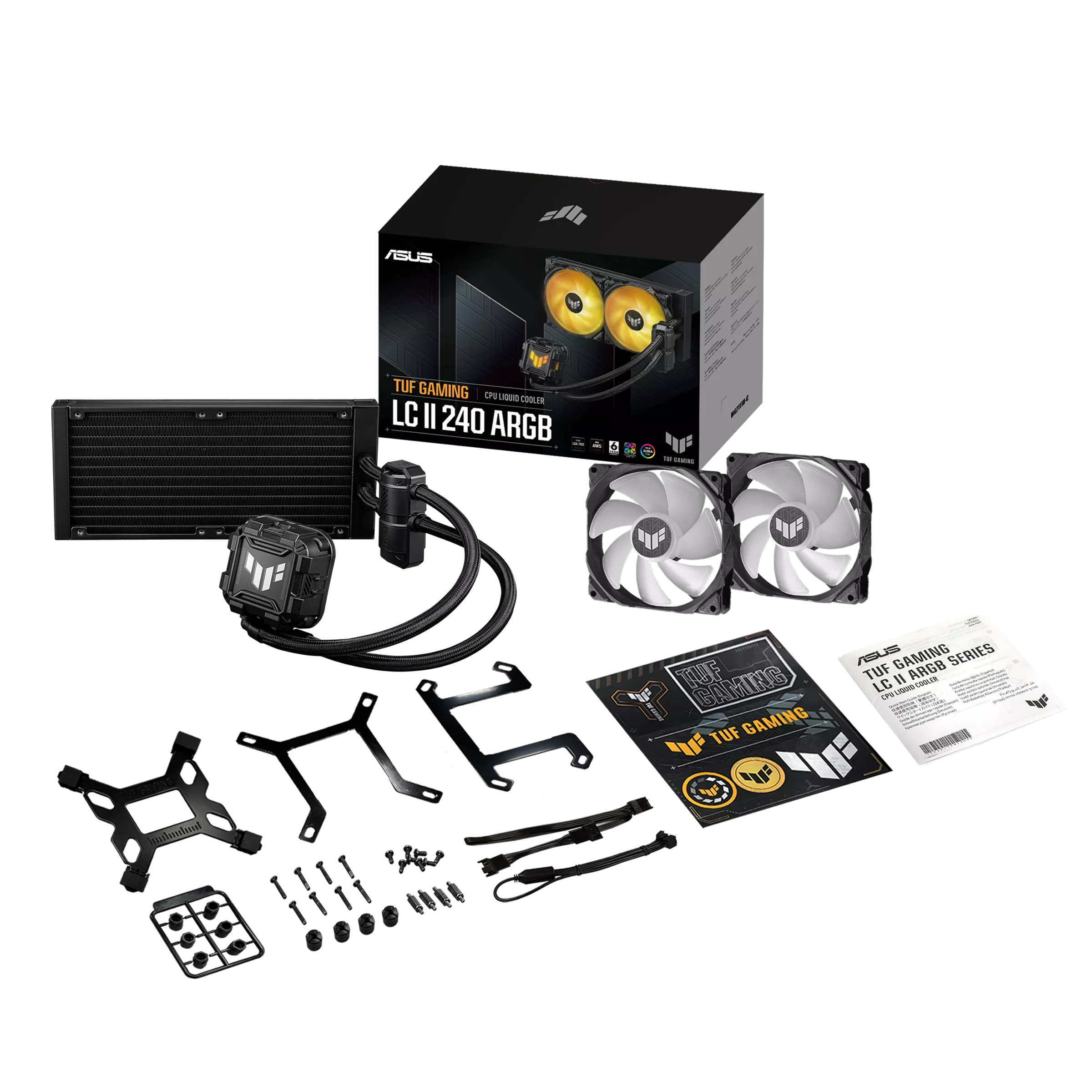 ASUS Gaming CPU Liquid Cooler TUF GAMING LC II 240 ARGB