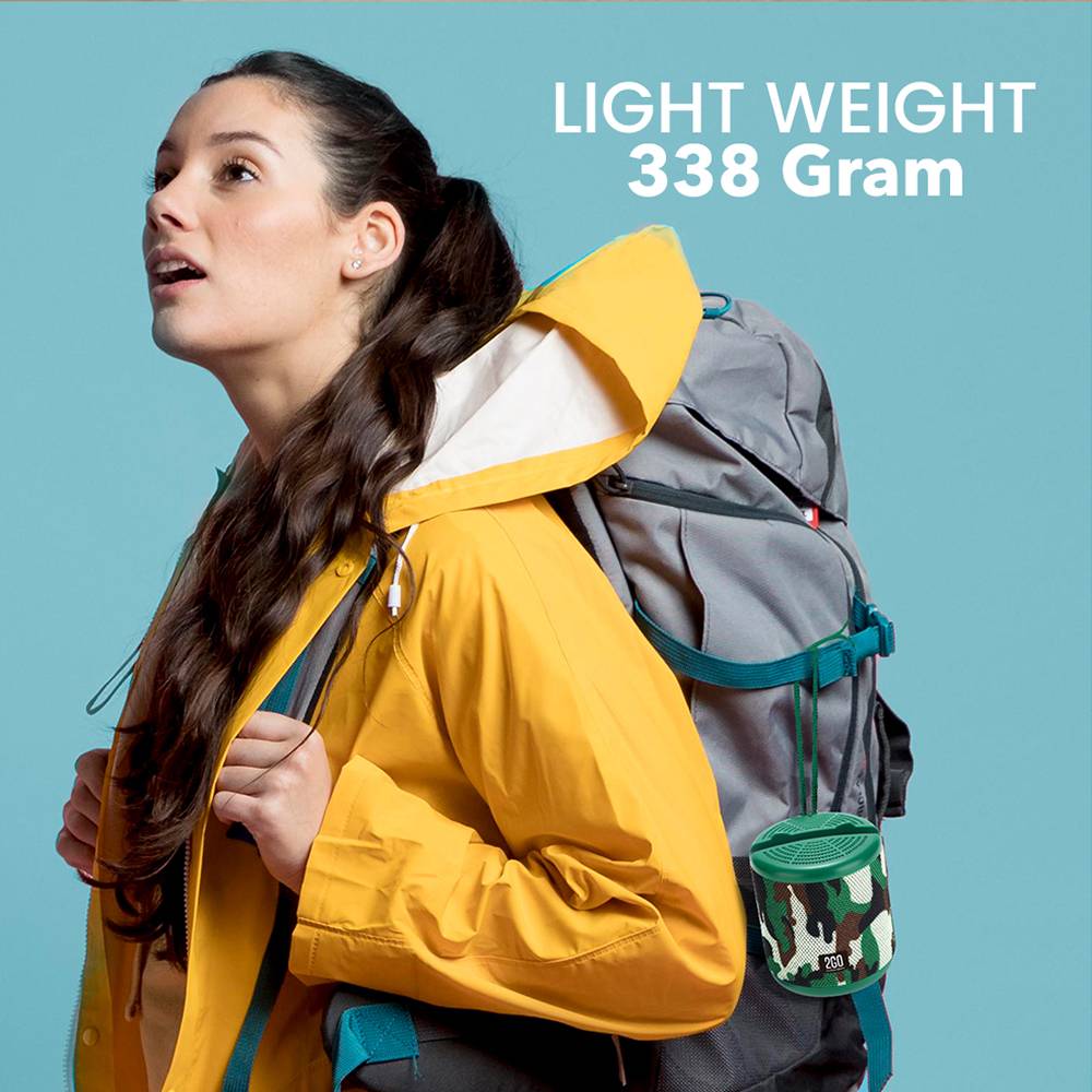 SonicGear AudioBox 2GO-Dock100 Portable BT/FM Speaker with Dock Camo