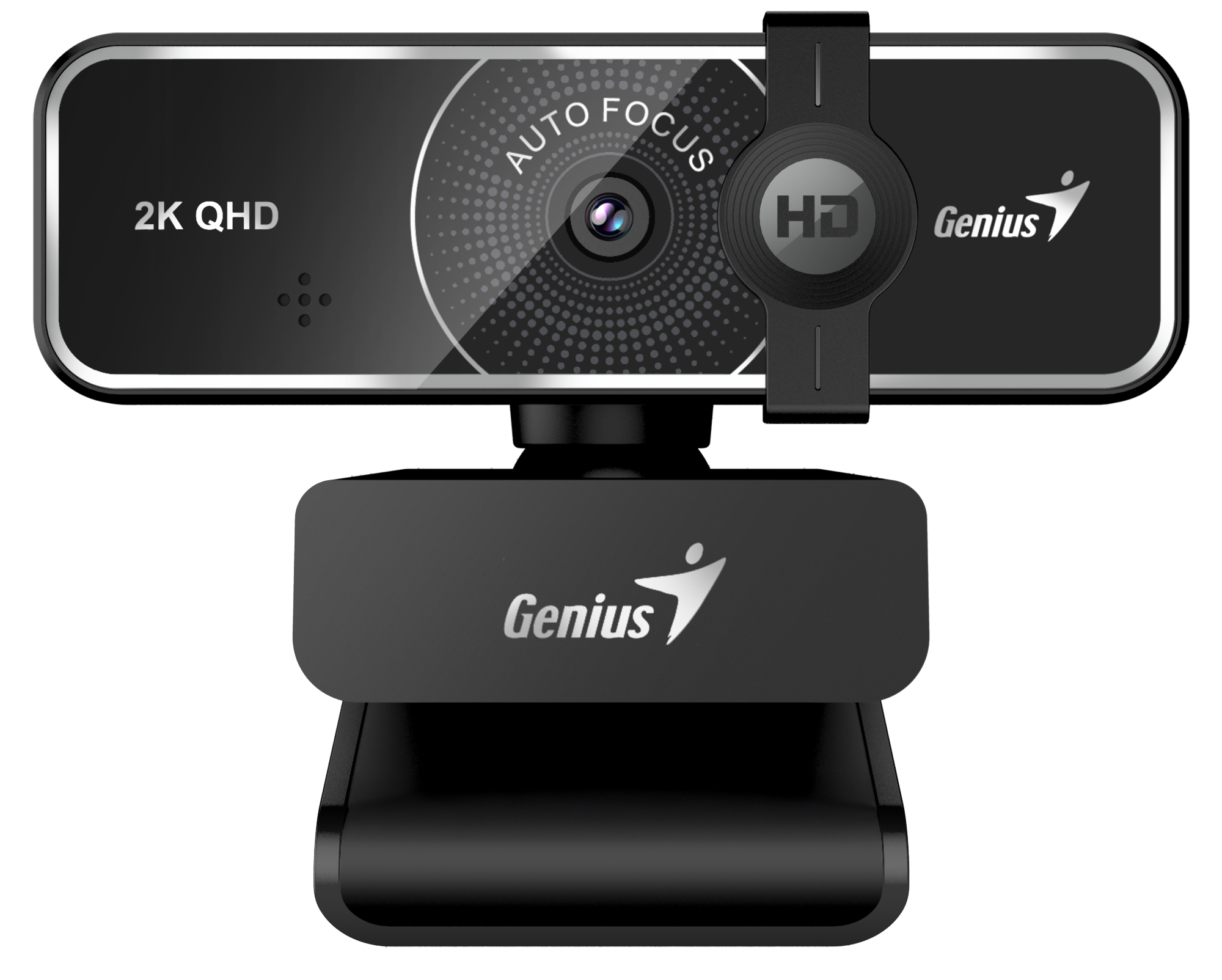 Genius PC Web Camera 2K w/Tripod, AF USB-A+C FaceCam 3000AF