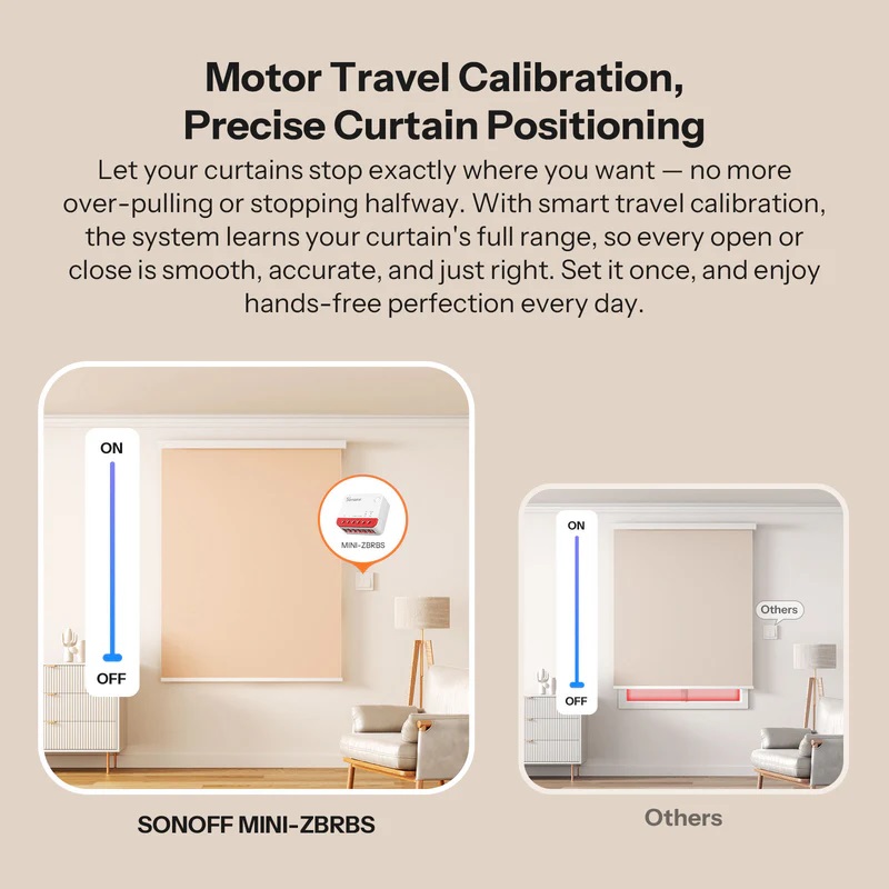 Sonoff Zigbee MINI-RBS For Roller Shutter