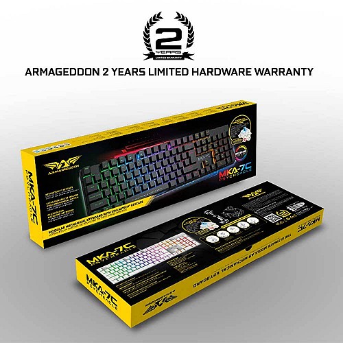 Armaggeddon MKA-7C ProGaming Mechanical Keyboard Black