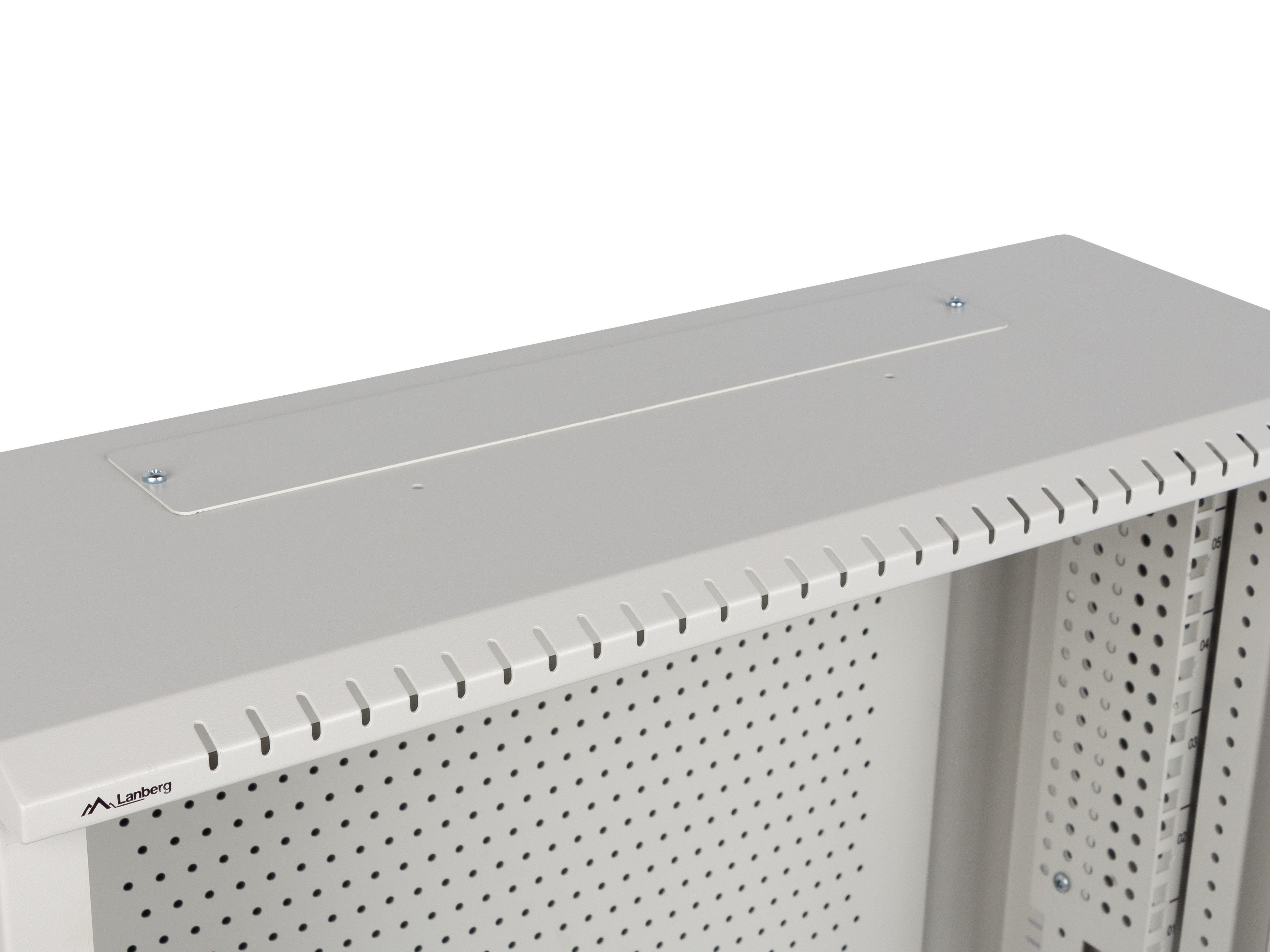 Lanberg Wall Rack 19'' Low Profile 6U+3U Assembled White Z34160