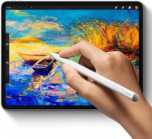 Baseus IT Stylus Active/Passive USB-C with LED Indicators White