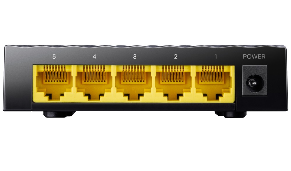 Cudy Switch Gigabit Ethernet 5-Ports Desktop GS105D with UK Plug