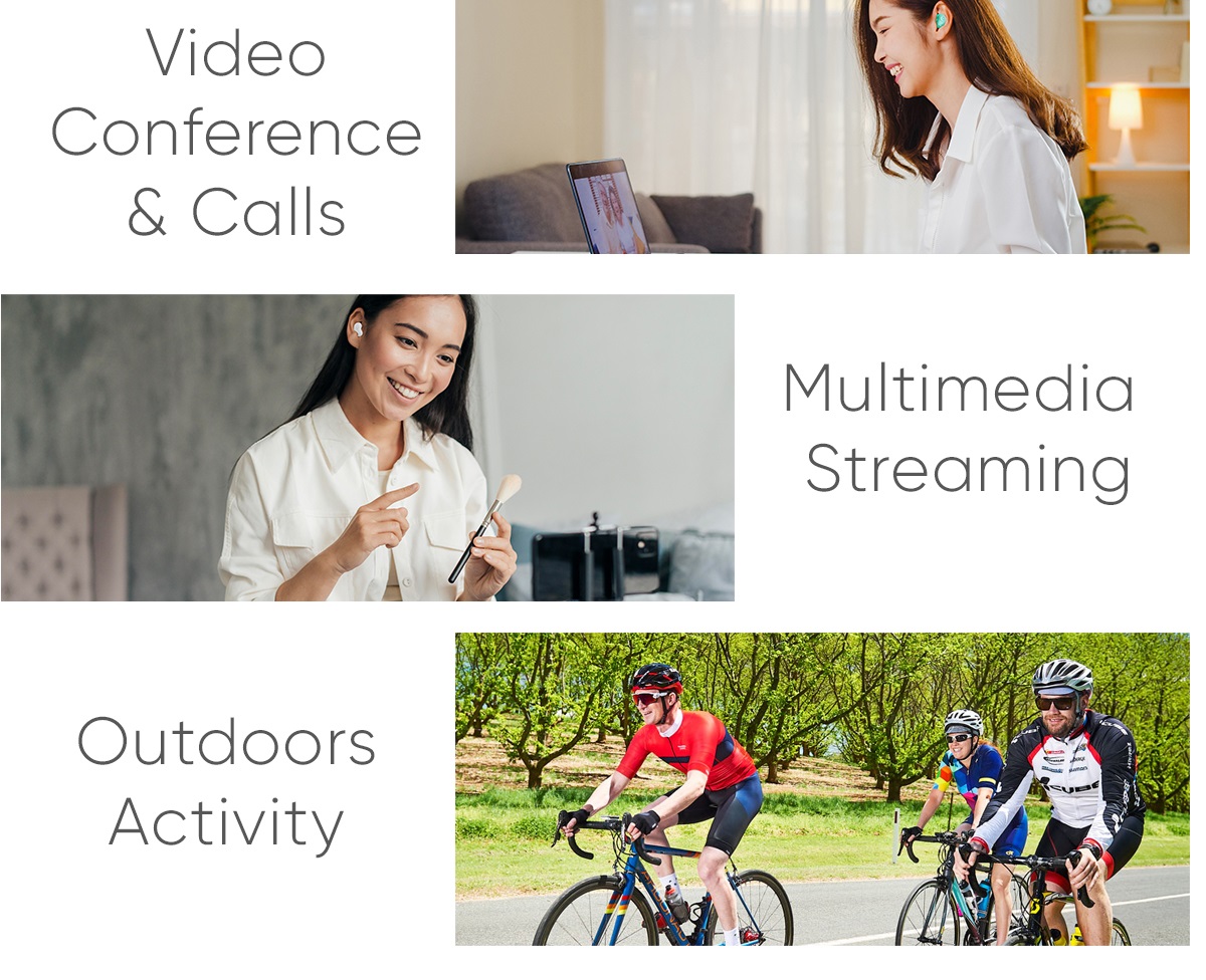 SonicGear EARPUMP COMFY1 TWS IPX5 Earphones White