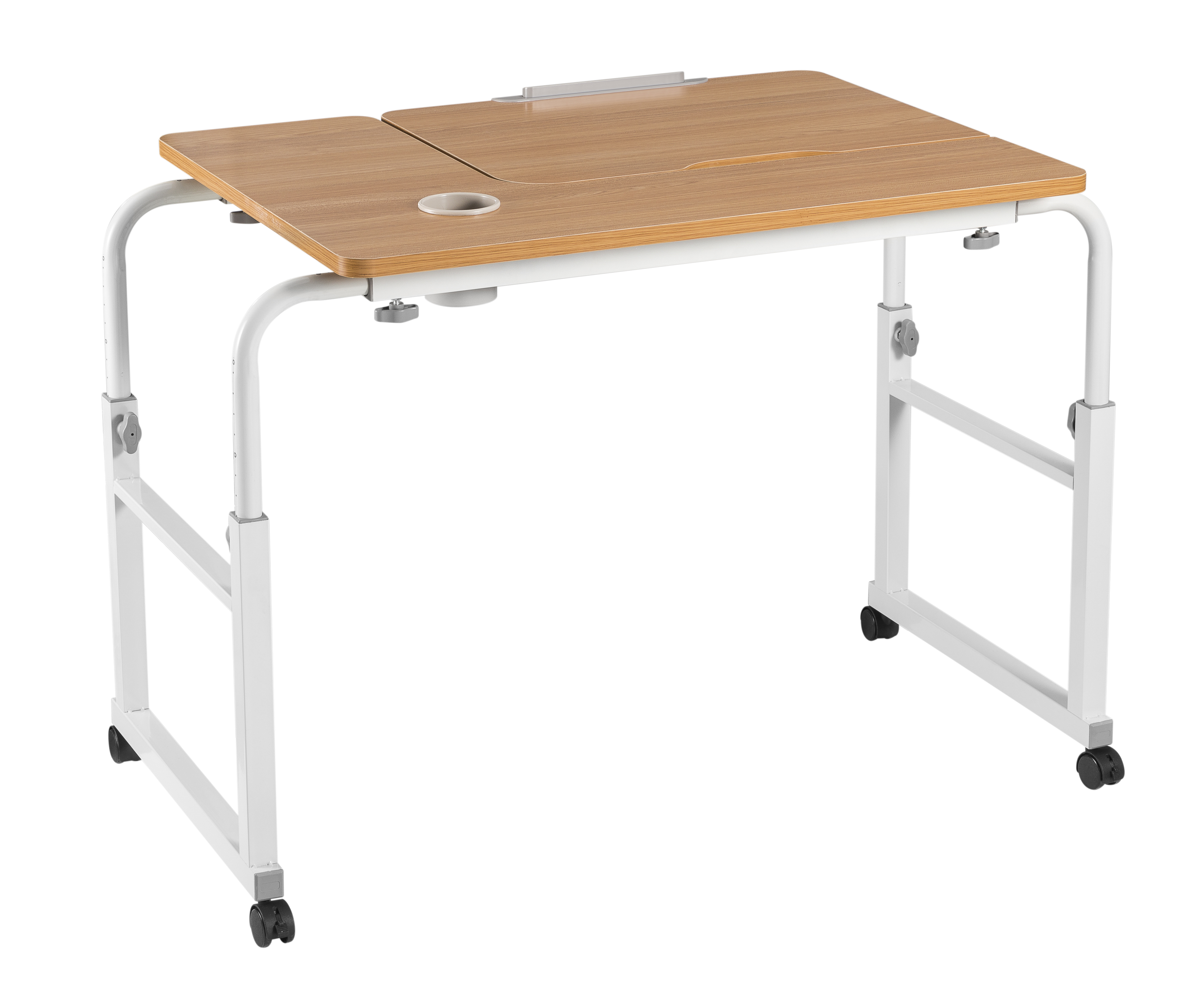 Lumivida Computer Tray Desk Mobile Height & Width Adjustable 60x80cm FWS10-1
