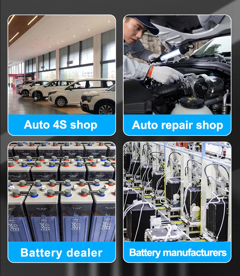 Noyafa NF-512 Lead Acid, Lithium & NiMH Battery Tester 5aH to 200aH