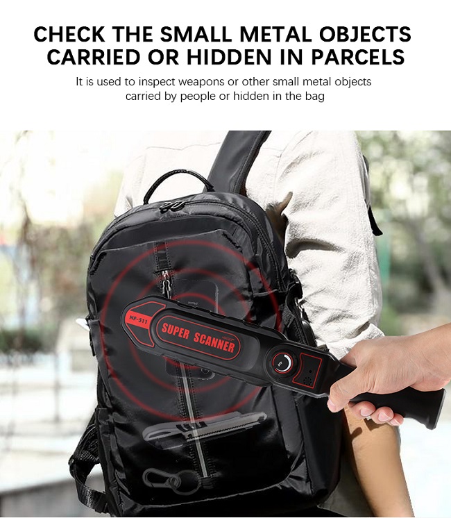 Noyafa Handheld Metal Detector for Security and Object Detection NF-511