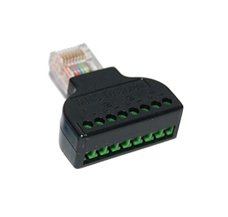 DigitMX DMX-RJ45 Male to Terminal
