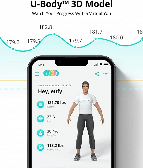 Anker Eufy Home Smart Scale P2 Black