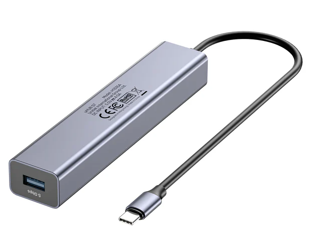 Unitek USB-A Hub 7-Port 3xUSB-C 4xUSB-A with Power Supply H1335A