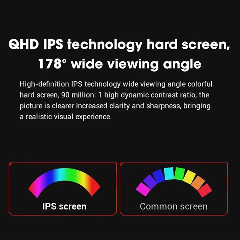 Armaggeddon Gaming Monitor 27'' Frameless 100Hz 2K XF27QHD White