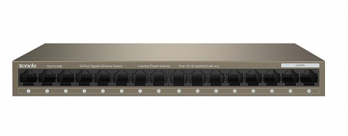 Tenda 16-Port Gigabit Ethernet Switch Desktop TEG1016M