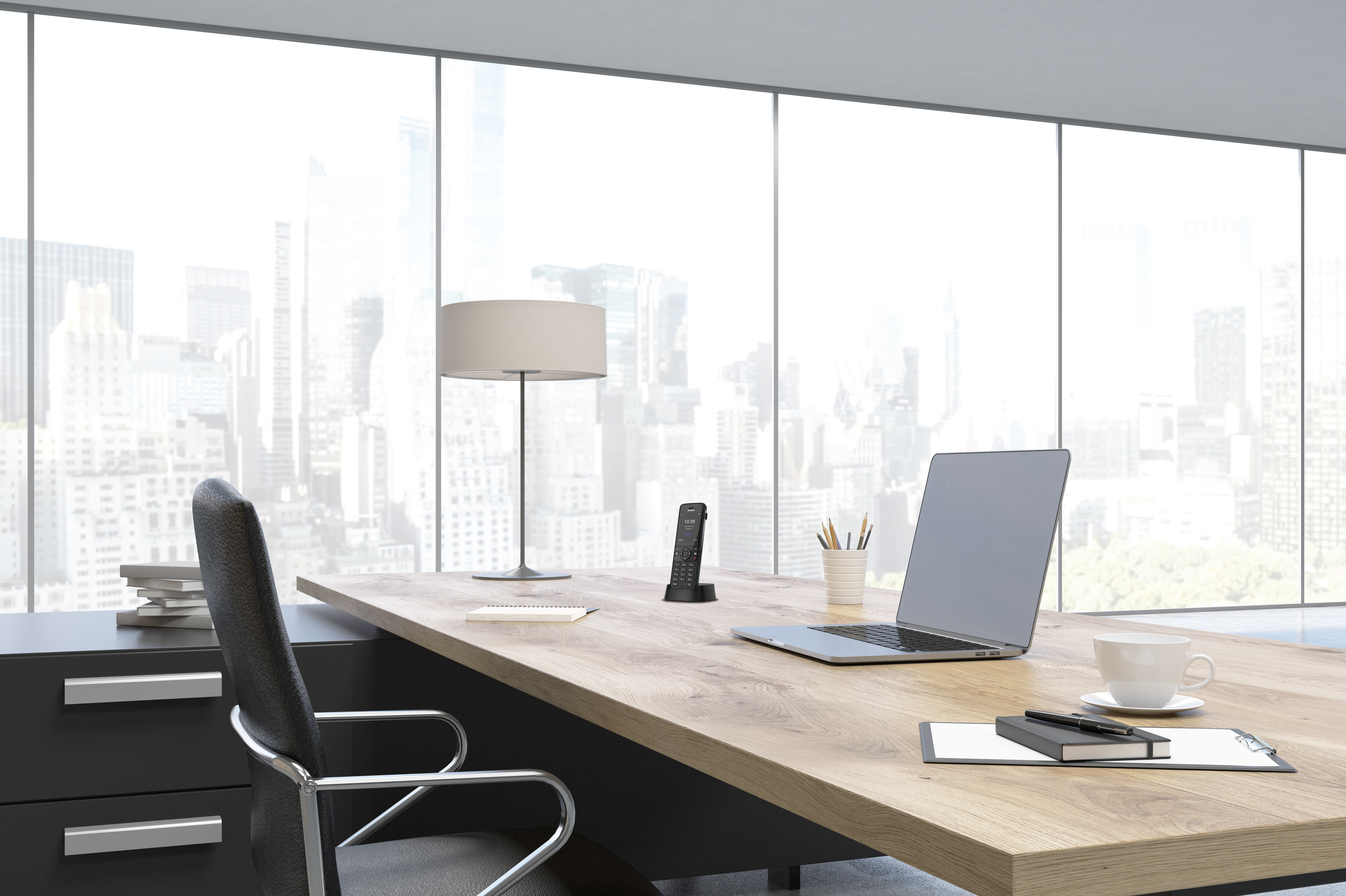 Yealink IP Phone Cordless DECT Handset 2.4" without DECT Base Elegant Design W78H