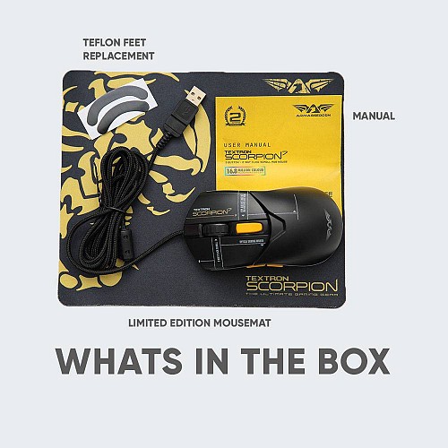 Armaggeddon Scorpion 7 Pro-Gaming Mouse with Free Mousemat