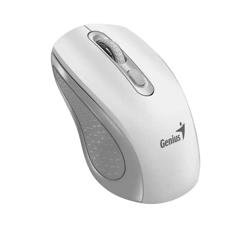 Genius Mouse Wireless Silent Ergonomic AI NX-8025 White