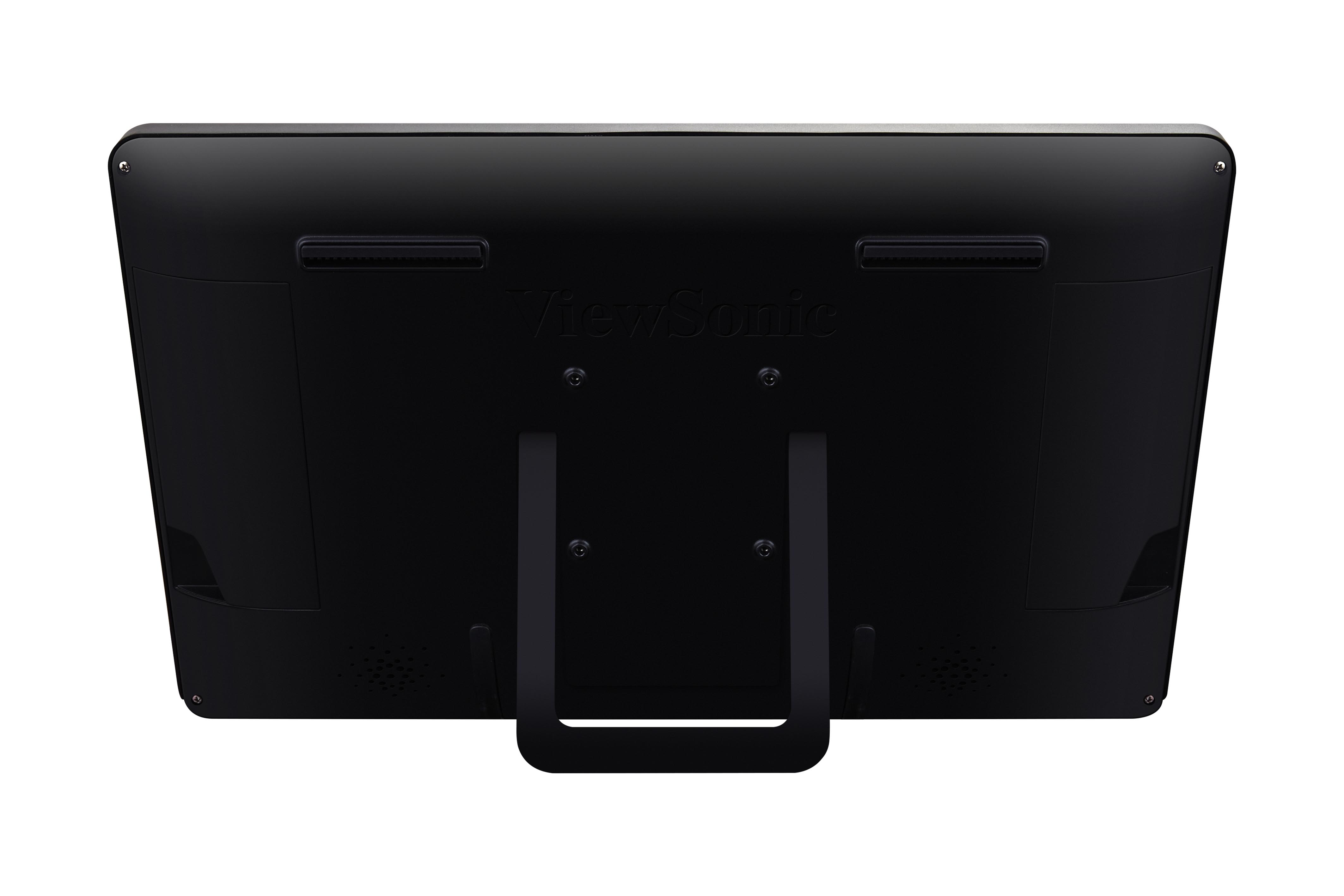 Viewsonic Monitor Touch Screen 24'' Full-HD HDMI/DisplayPort/VGA Speakers Bookstand TD2430