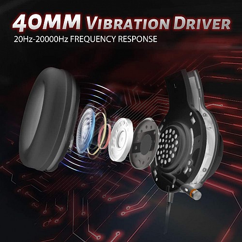 Edifier Hecate G4SE Gaming/Music Headset AUX 3.5mm Black