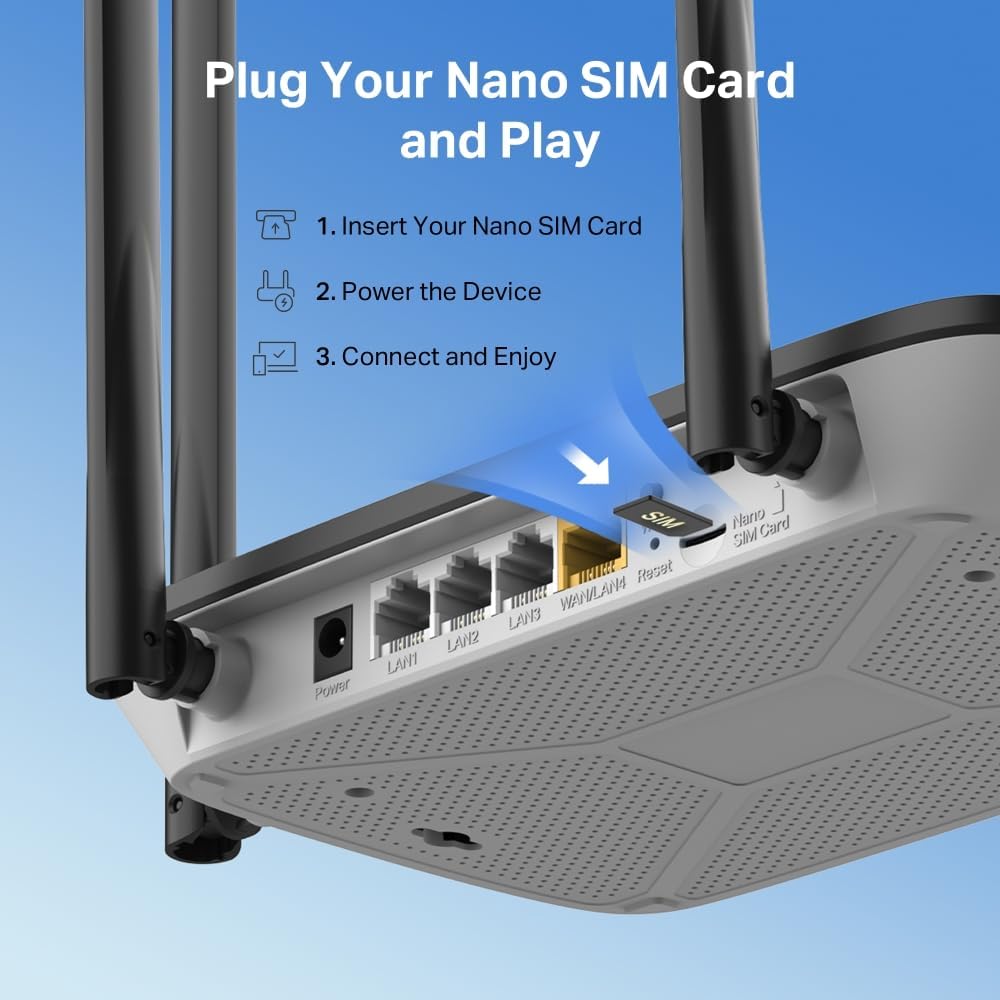 Mercusys MB115-4G LTE Router