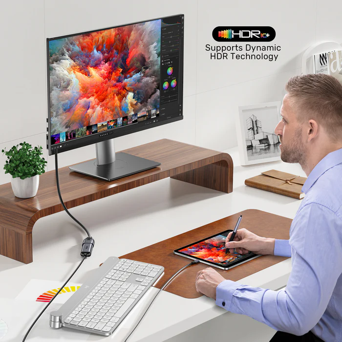 Unitek HDMI Extension 2.1 Male to Female 3.0m 8K60Hz C11091A