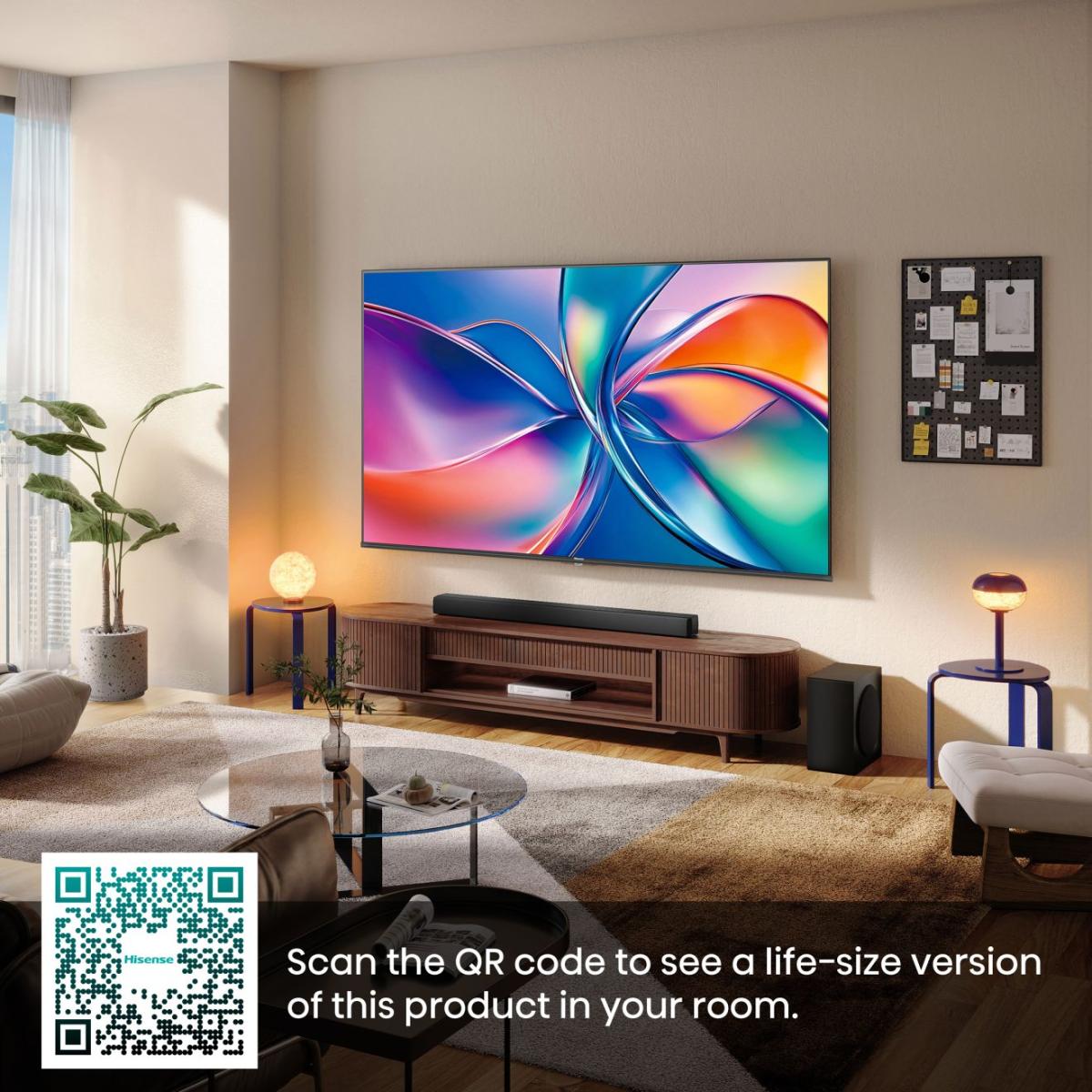 Hisense 85E7Q 85'' 4K Smart QLED TV