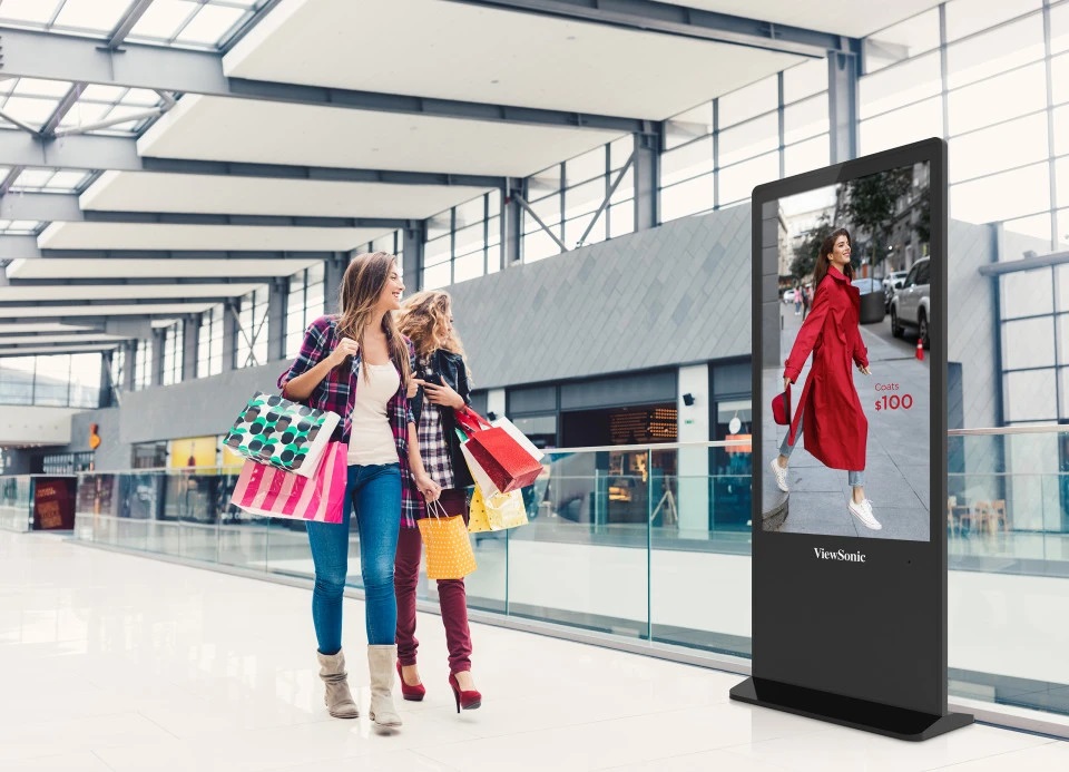 OPEN BOX Viewsonic Commercial Kiosk AIO Digital ePoster 55'' Ultra HD 4K EP5542