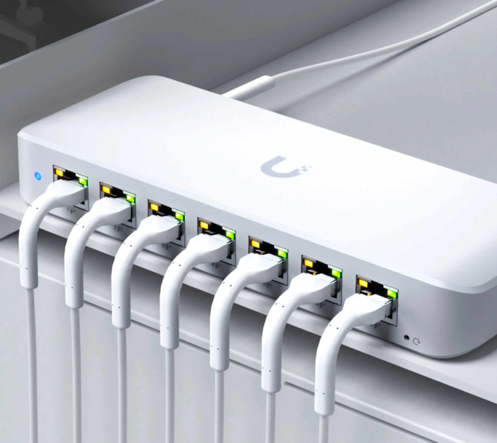 Ubiquiti UniFi Switch Ultra PoE Gigabit 8-Ports 7 PoE USW-ULTRA (42W)