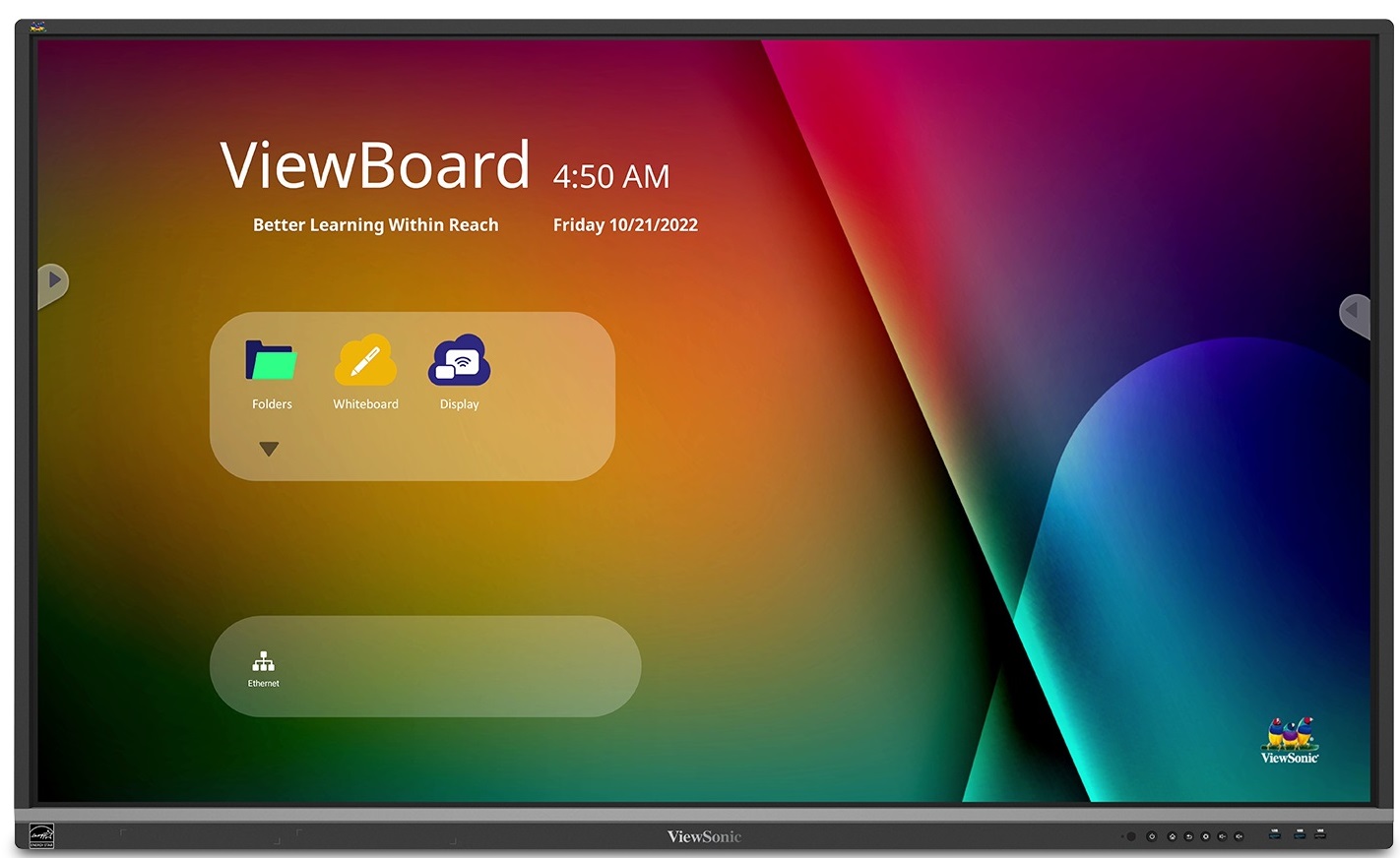 Viewsonic Viewboard Interactive Display Touch 86" 4K OctaCore 8GB Android13 USB-C IFP8650-5F