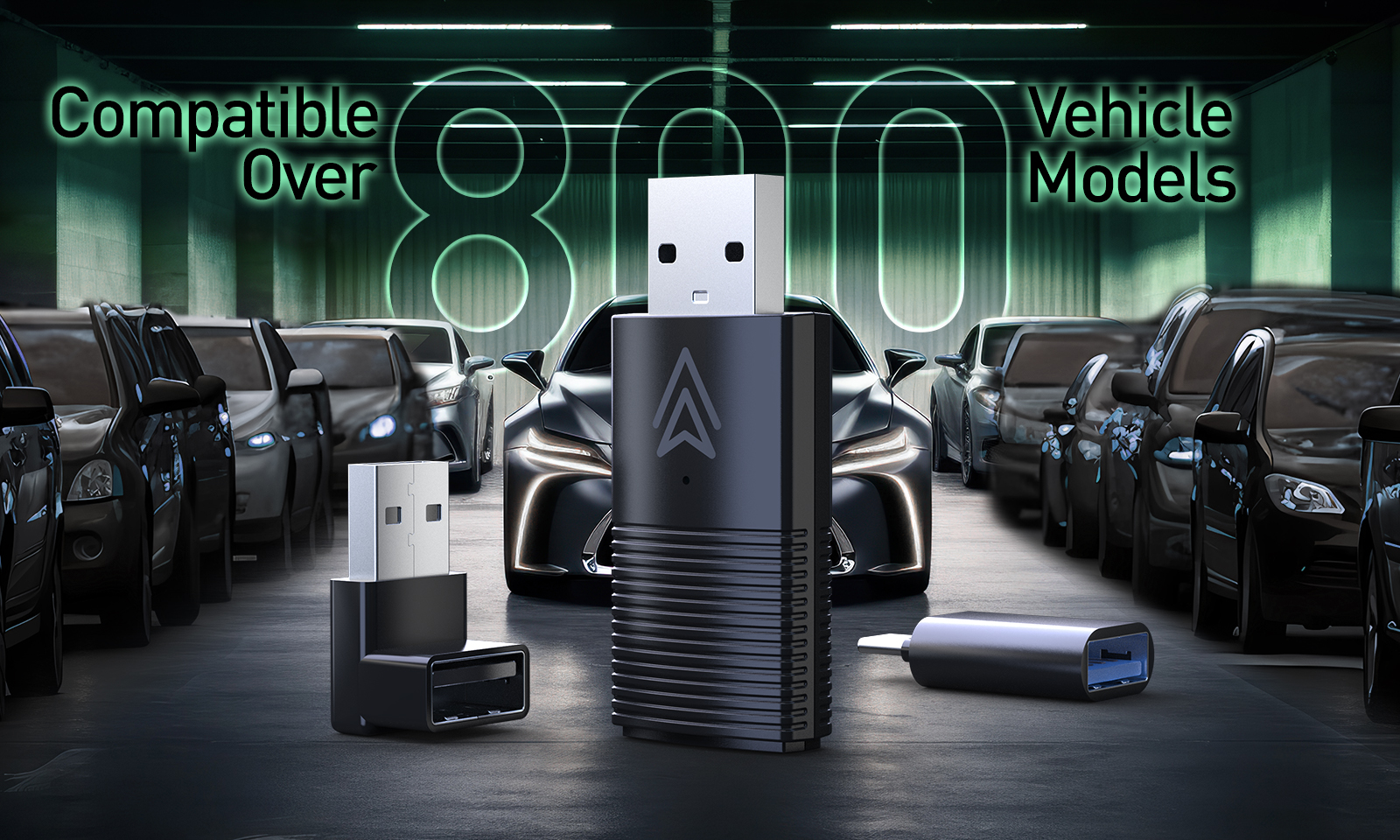MINIX CAR Wired to Wireless Android Auto USB Dongle CP86-AA