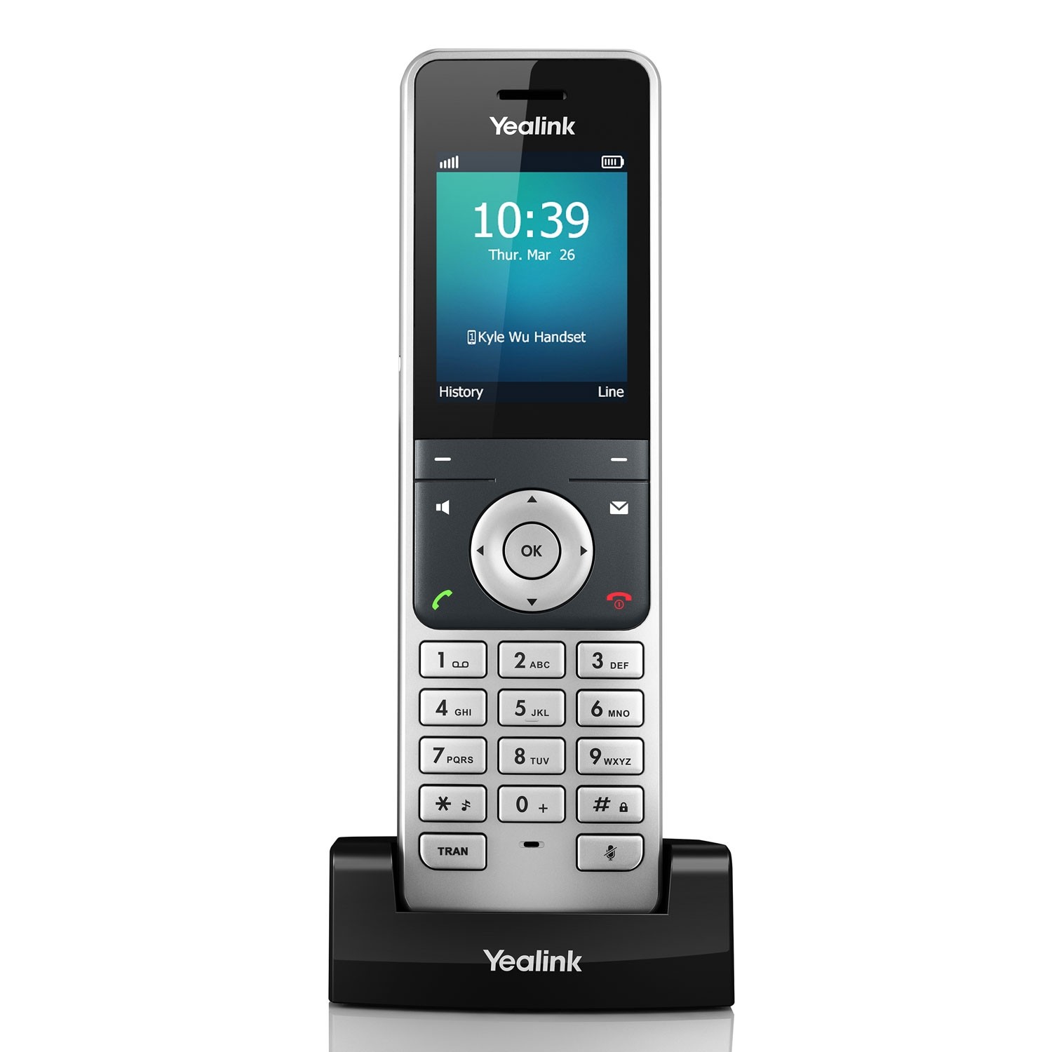 Yealink IP Phone Cordless DECT Handset 2.4" without DECT Base W56H