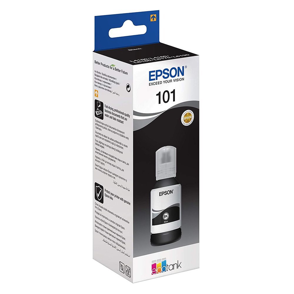 Epson Ink Bottle Black 101 Original Ink C13T03V14A