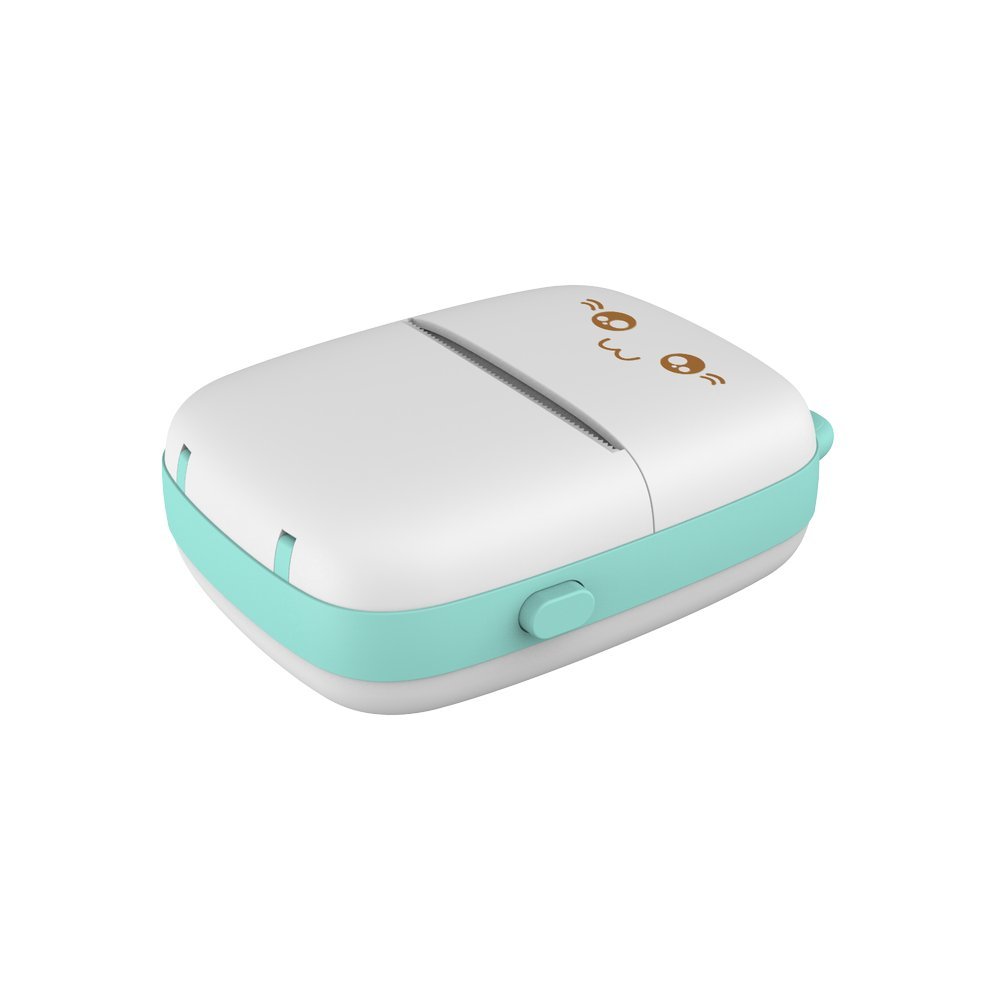 HURC9 mini cat thermal printer - blue (7 rolls included)