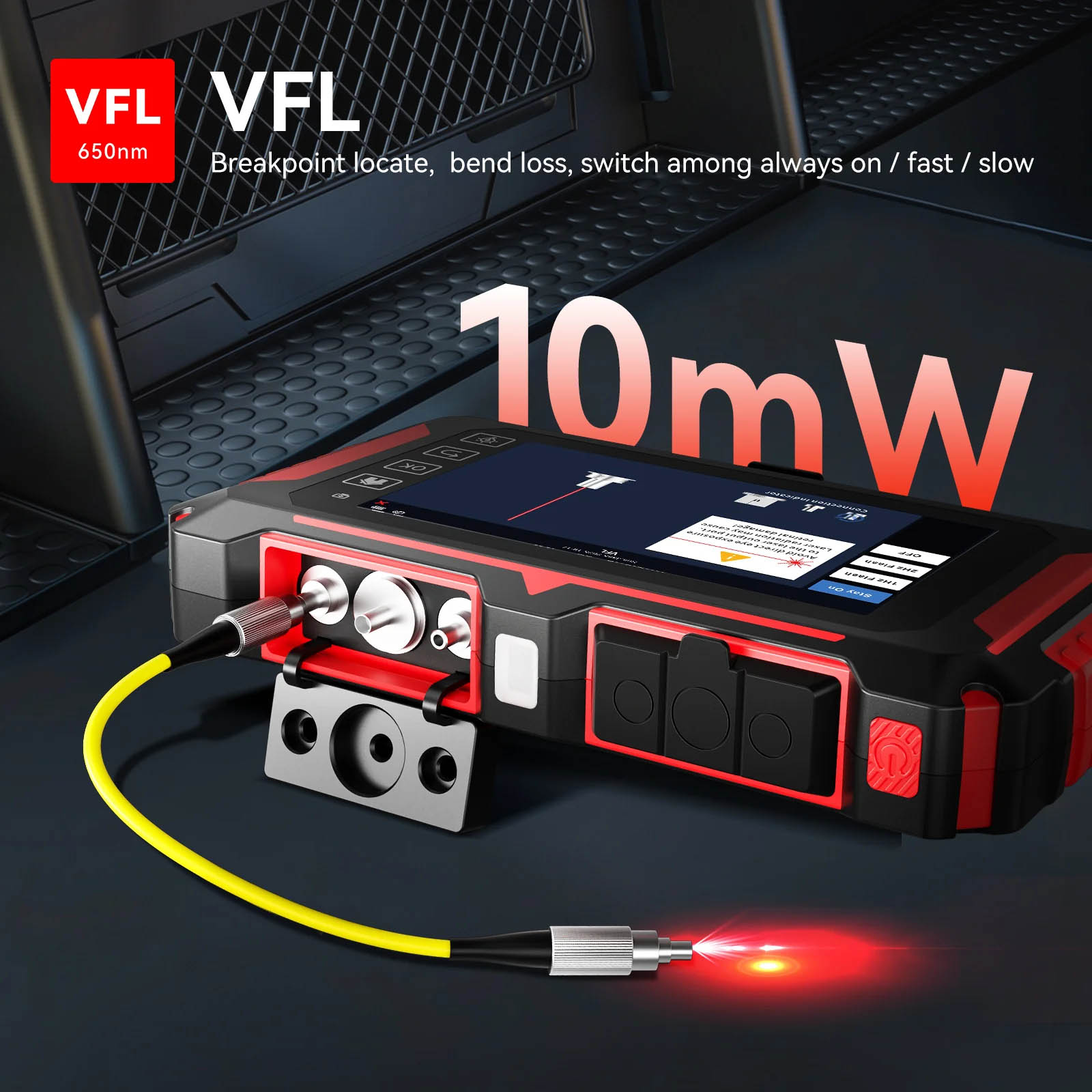 Noyafa Fiber & Network Tester with 150km OTDR, Full-protocol Network Analysis, PoE Testing, Ethernet Cable Verification, Multimeter NF-8607