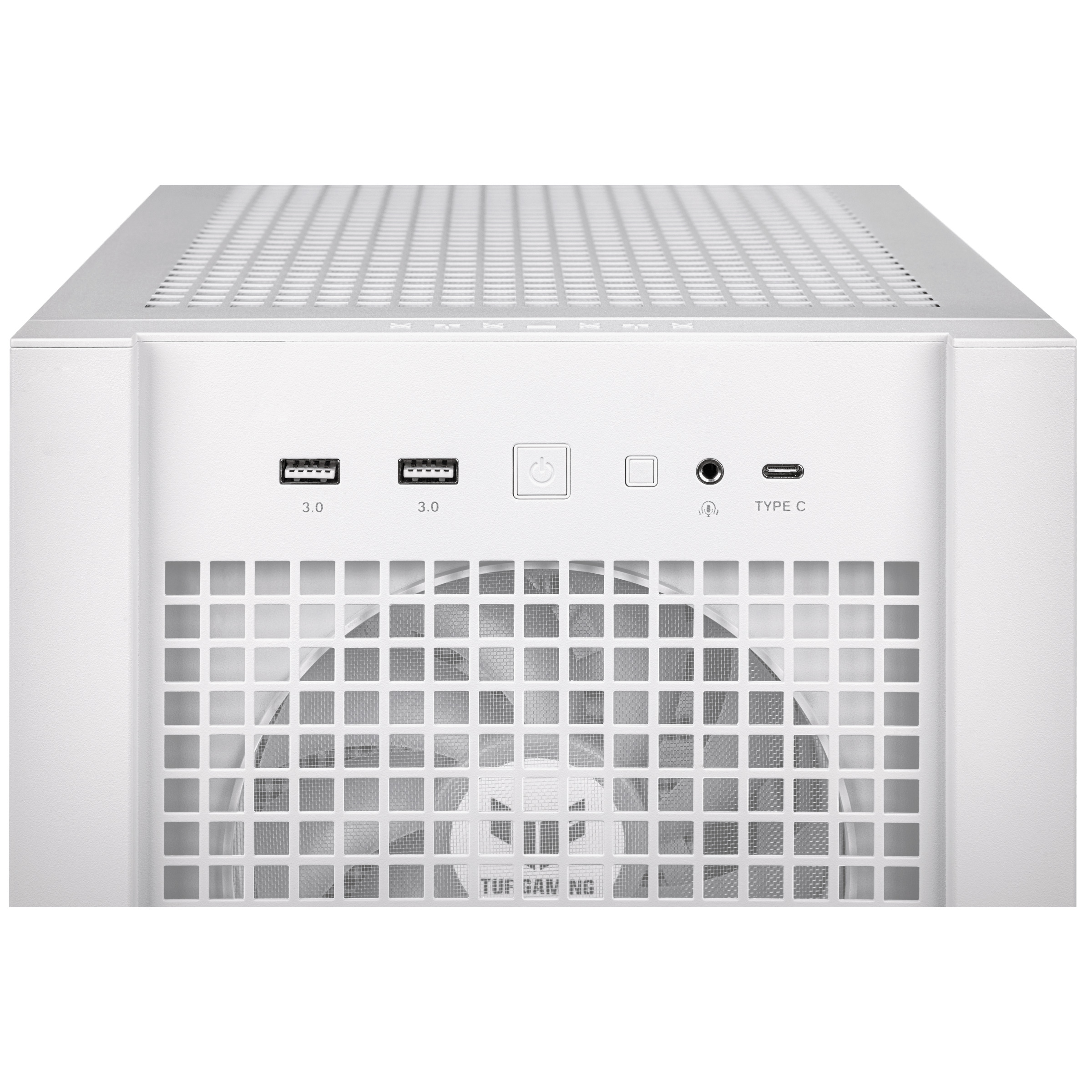 ASUS PC Case ATX Tempered Glass 4xARGB Fans TUF GAMING GT302 White