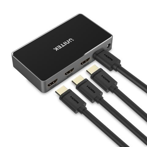 Unitek V1111A 4K HDMI Switch 3in-1out