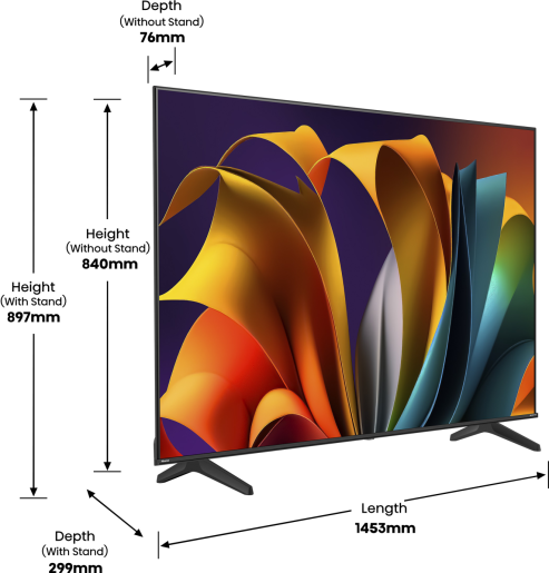 Hisense 65A6N 65'' 4K Smart LED TV