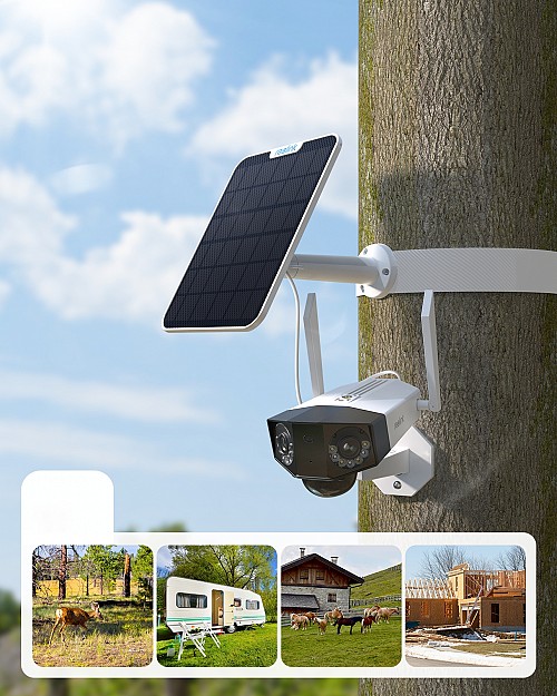 Reolink BP4G Outdoor Battery Camera 6MP Dual Lens LTE DUO2 (G750)