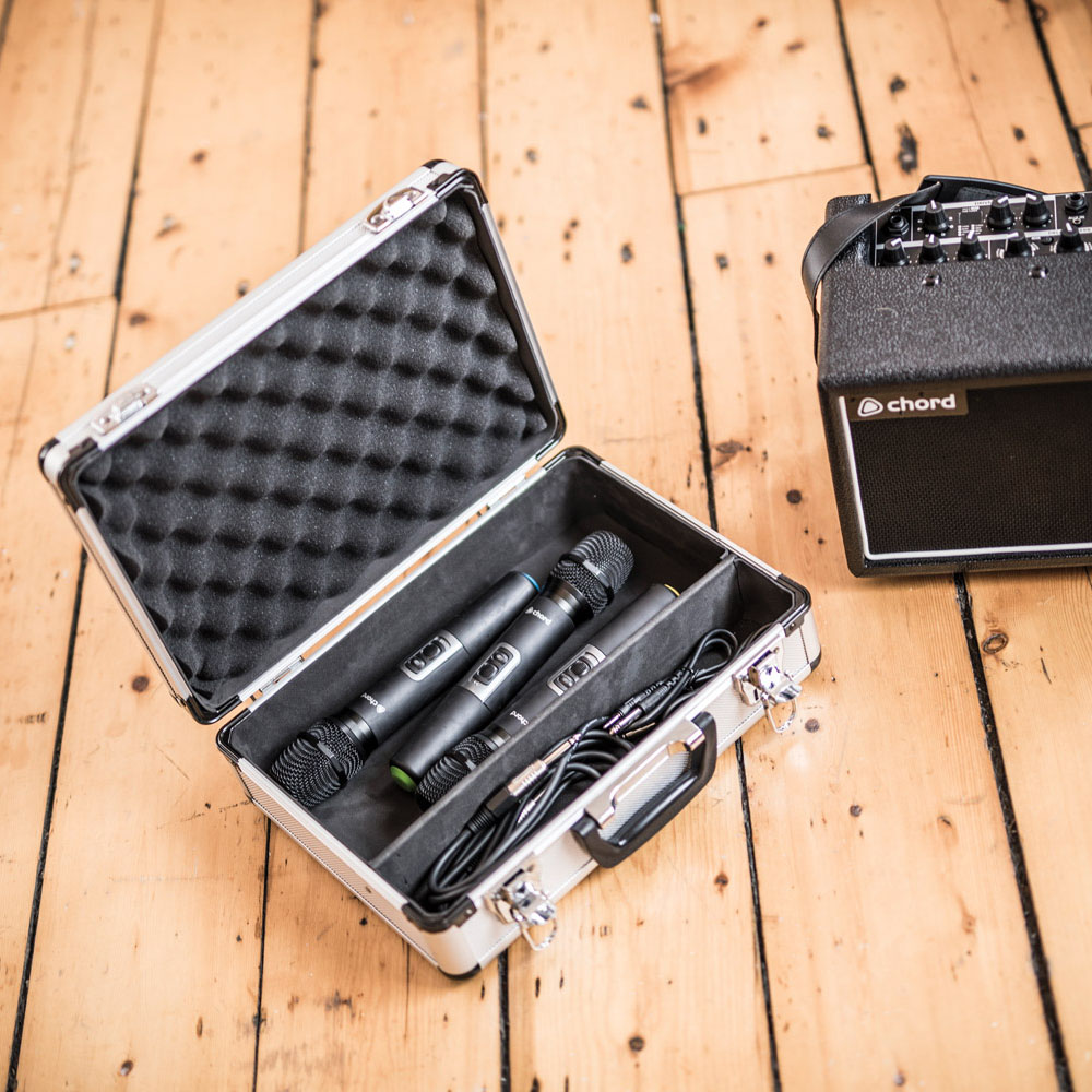 Chord MFC330 Aluminium Microphone Case with Foam 127.037UK