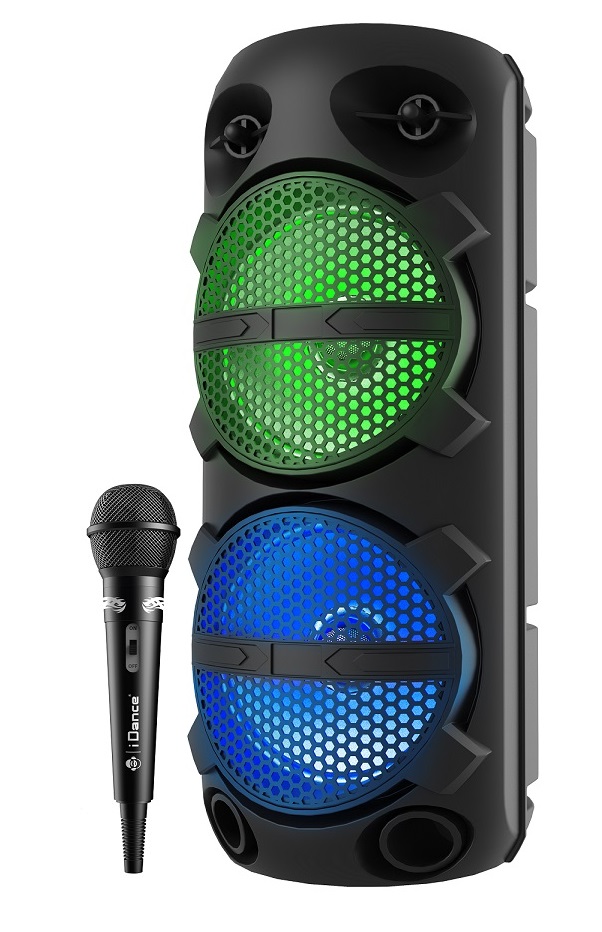 iDance Typhoon 500 Portable Speaker with Microphone & Remote
