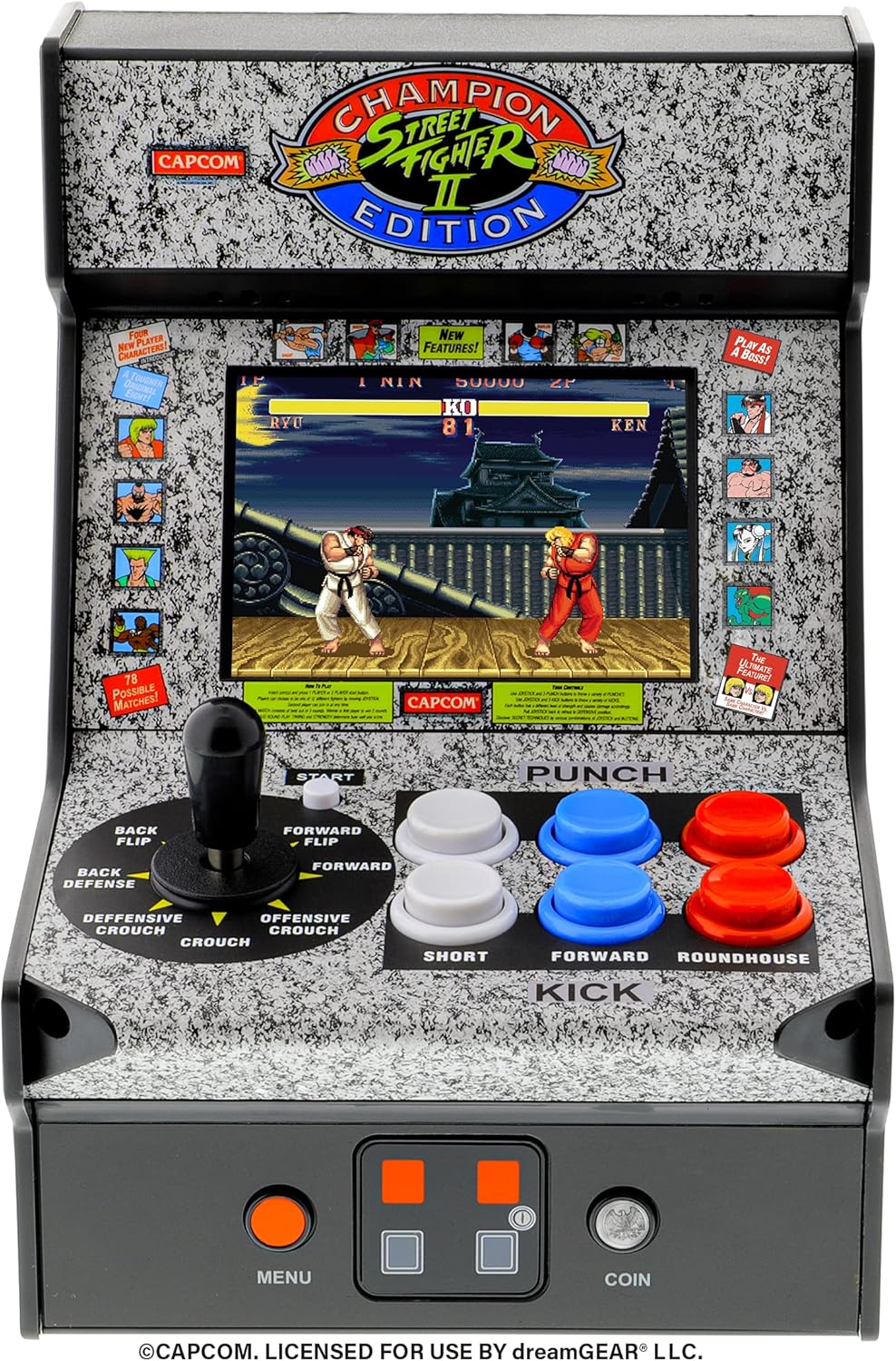 My Arcade  MICRO PLAYER  STREET FIGHTER II CHAMPION EDITION